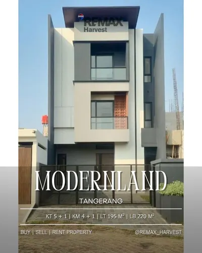 Rumah Modernland Tangerang